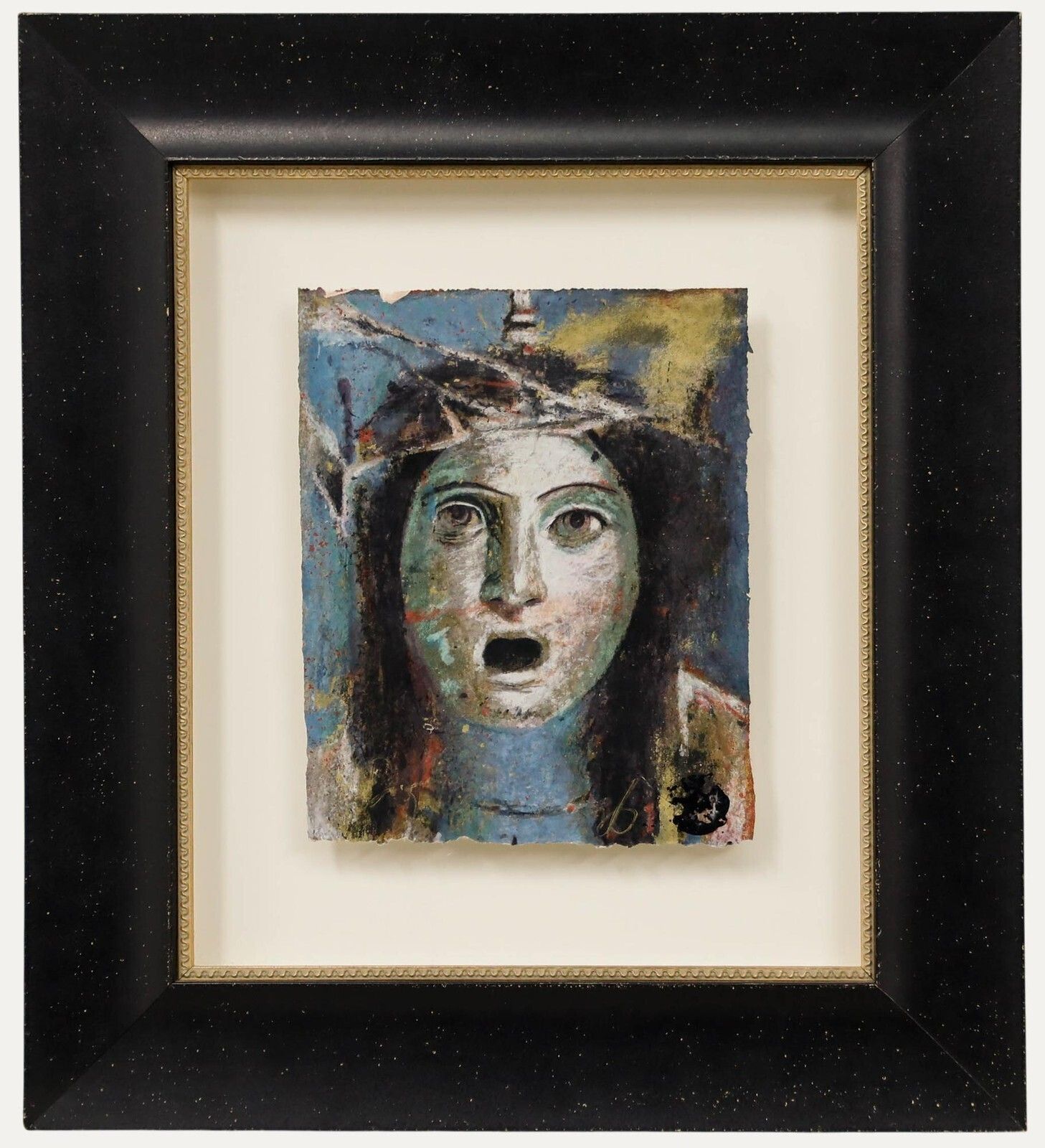 Gerti Bierenbroodspot (B. 1940)   20th Century Lithograph, Pompeii Head