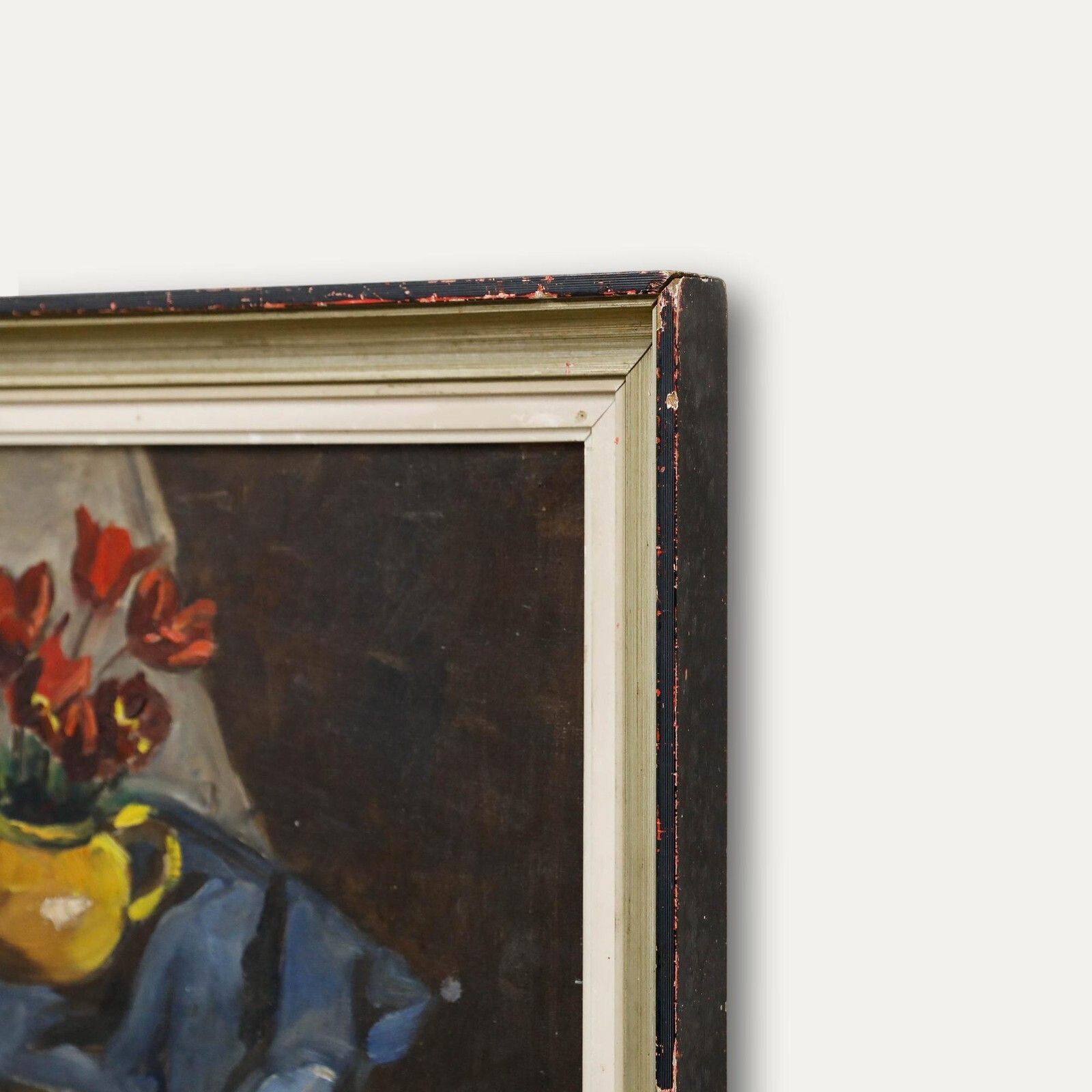 Pierre Cornu (1895 1996)   Framed Mid 20th Century Oil, Still Life With Cyclamen photo 495.0