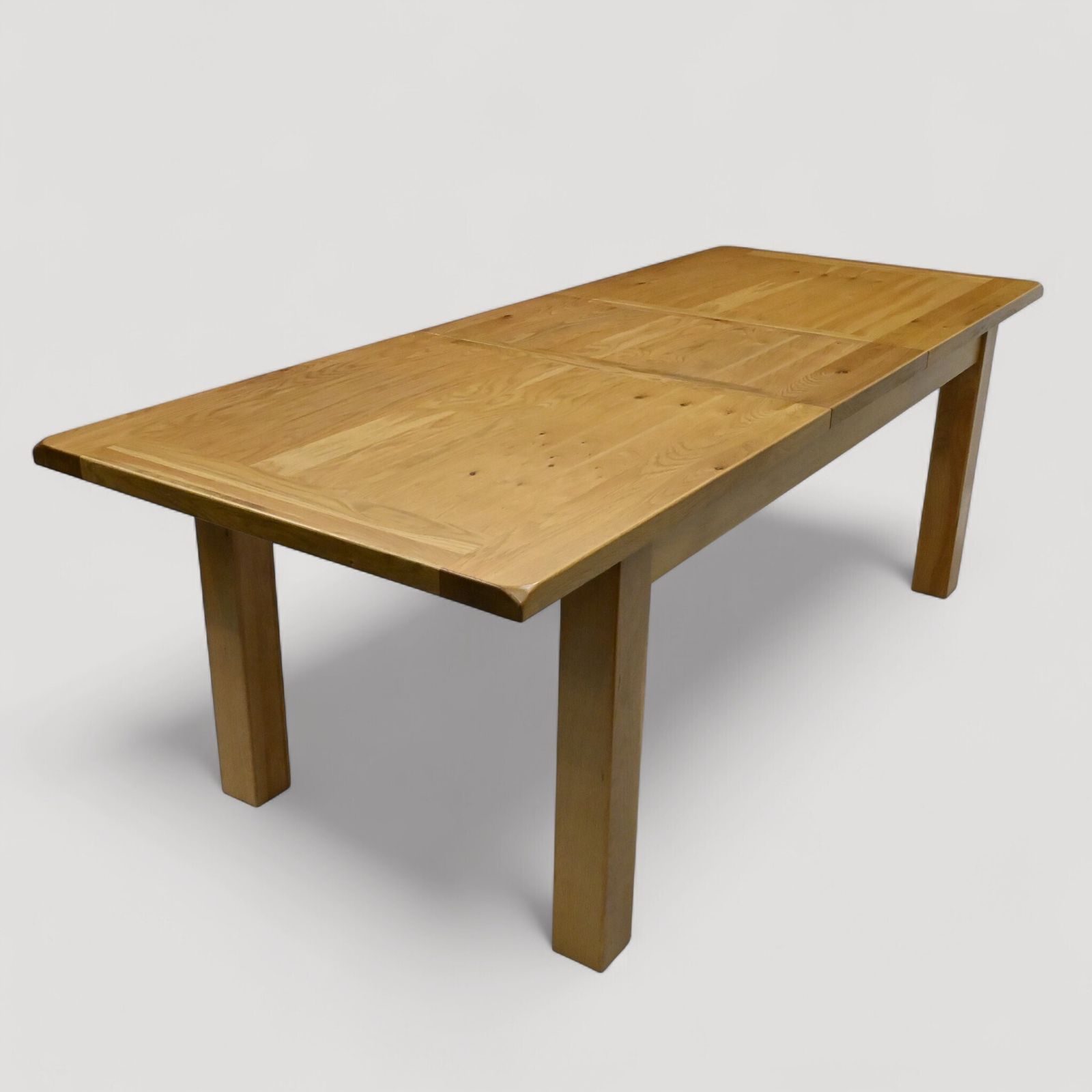 Large Extending Dining Table Light Oak Extends To Seat Up To 12 Free Uk Delivery photo Furniture