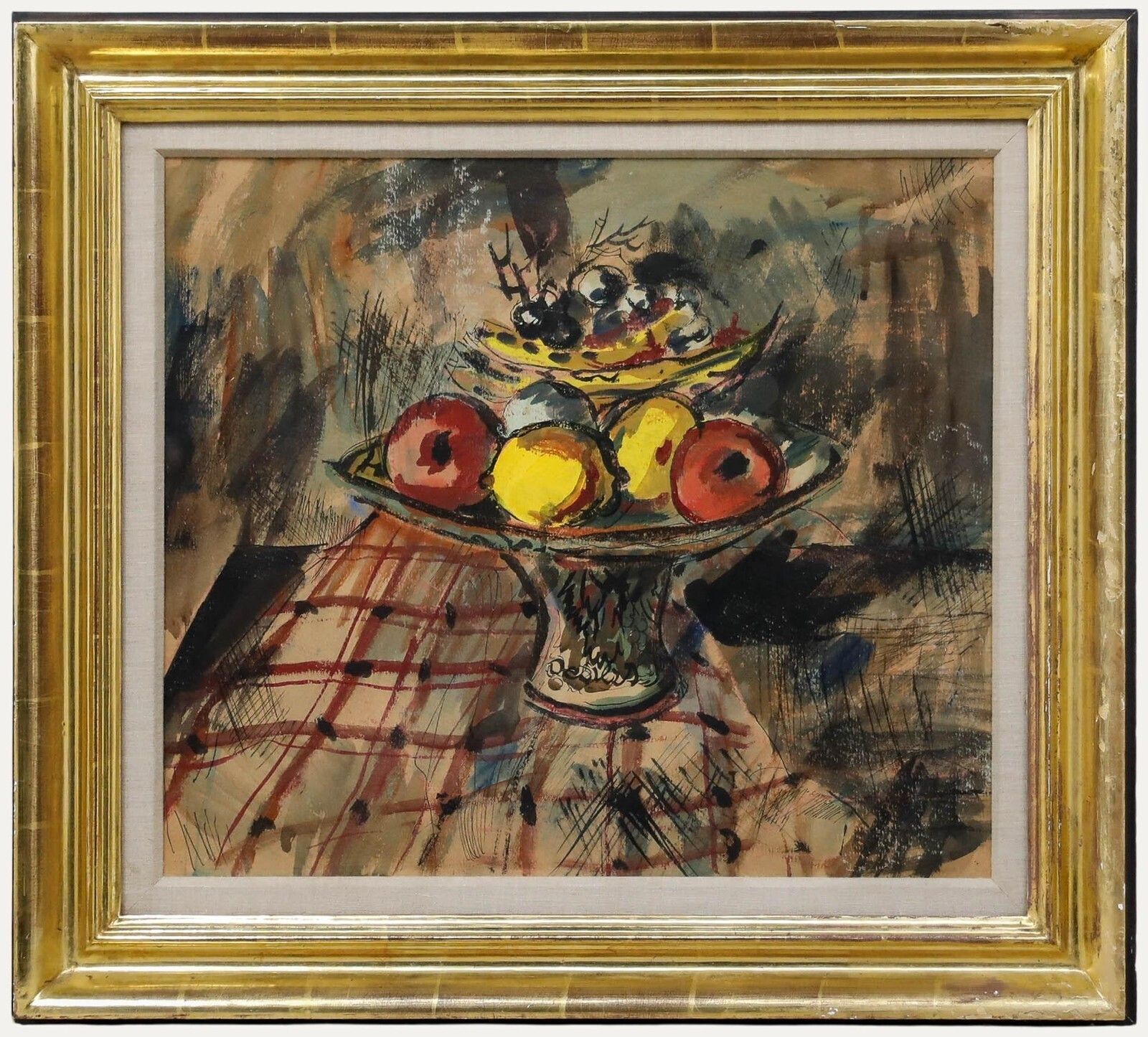 Rowland Suddaby (1912 1972)   1946 Gouache, Fruit Bowl