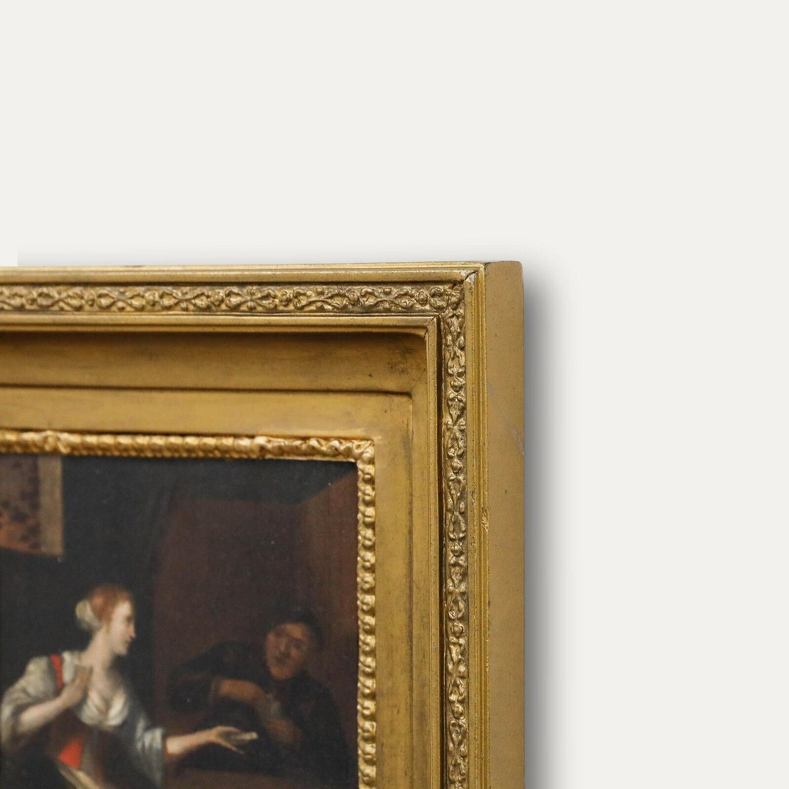 European School 18th Century Oil   The Winning Hand photo 650.0