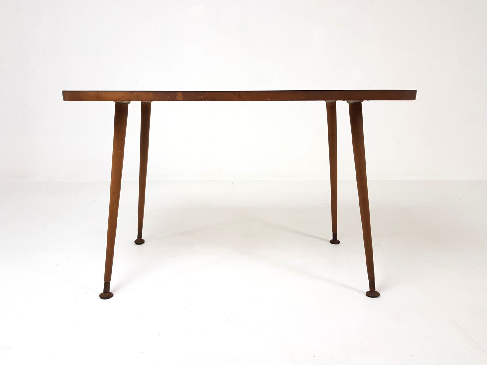 Vintage Coffee Table   Formica   Mid Century Modern Danish Influence Retro Rare photo vintage