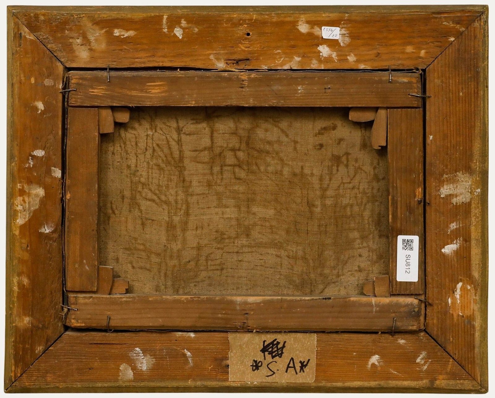 Hermann Wolff   Framed Late 19th Century Oil, In The Cowshed photo for sale