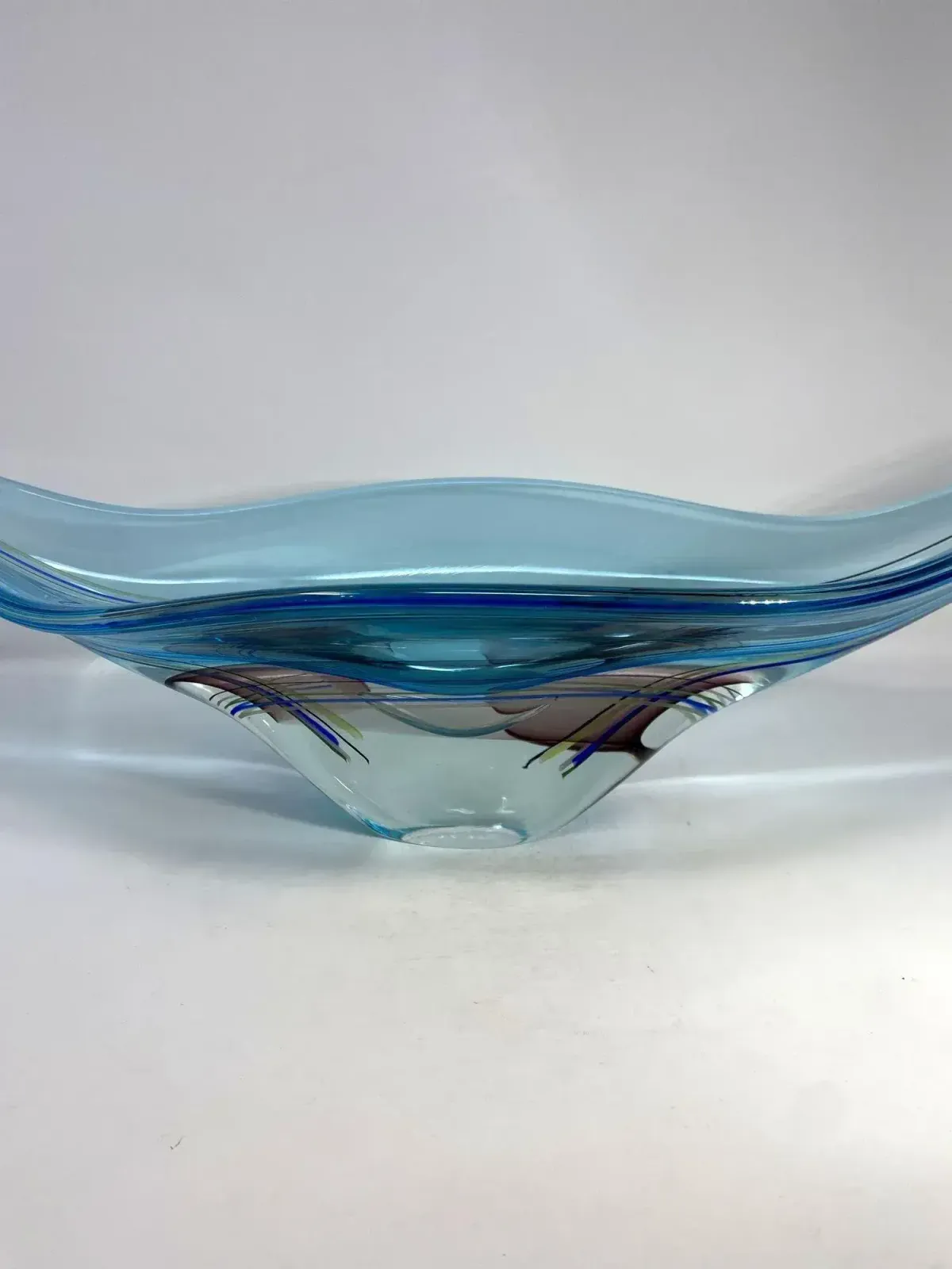 Murano Glass Centerpiece, 2010s photo Home Decor