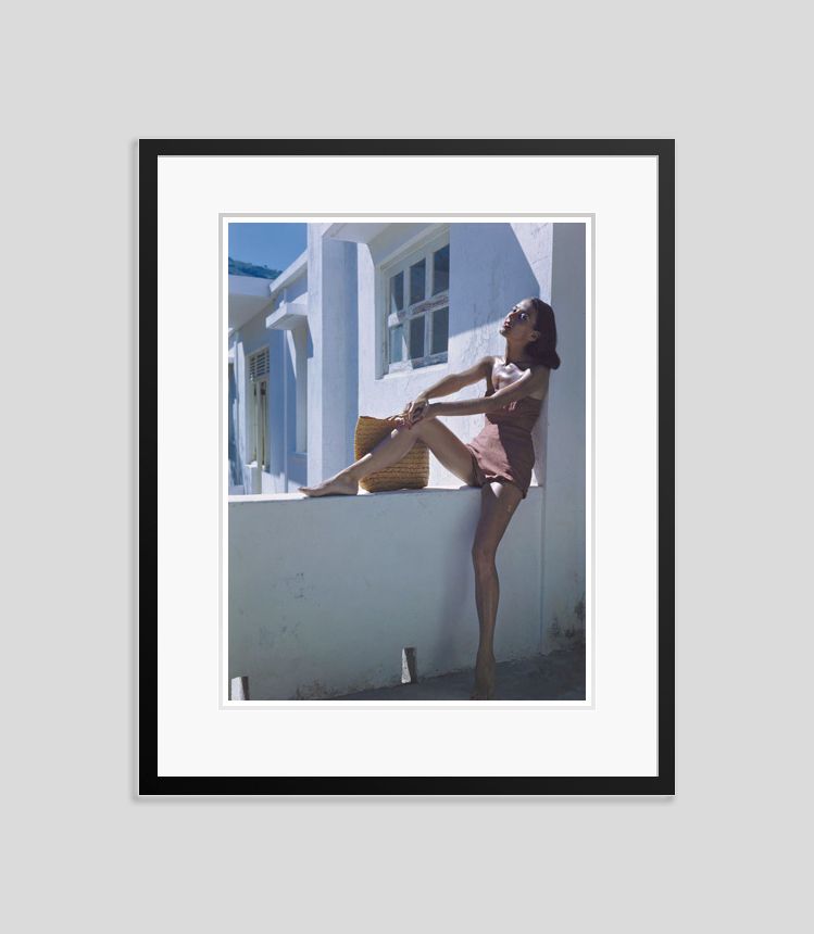 Toni Frissell 'Swimwear' Archival Pigment Print Framed In Black photo furniture