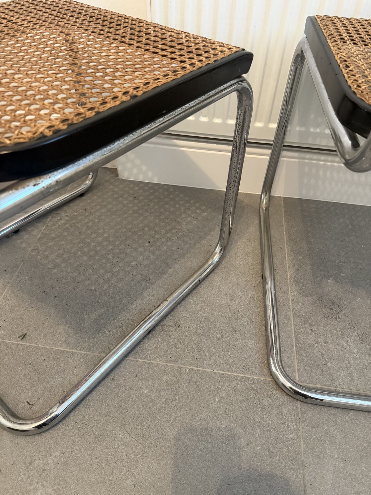 Pair Of B32 Cesca Chairs By Gavina, 1960 photo vinterior