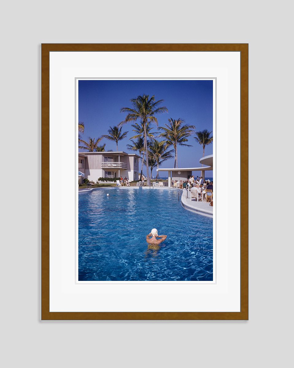 Toni Frissell 'At La Coquille Club' Archival Pigment Print Framed In Brown photo furniture