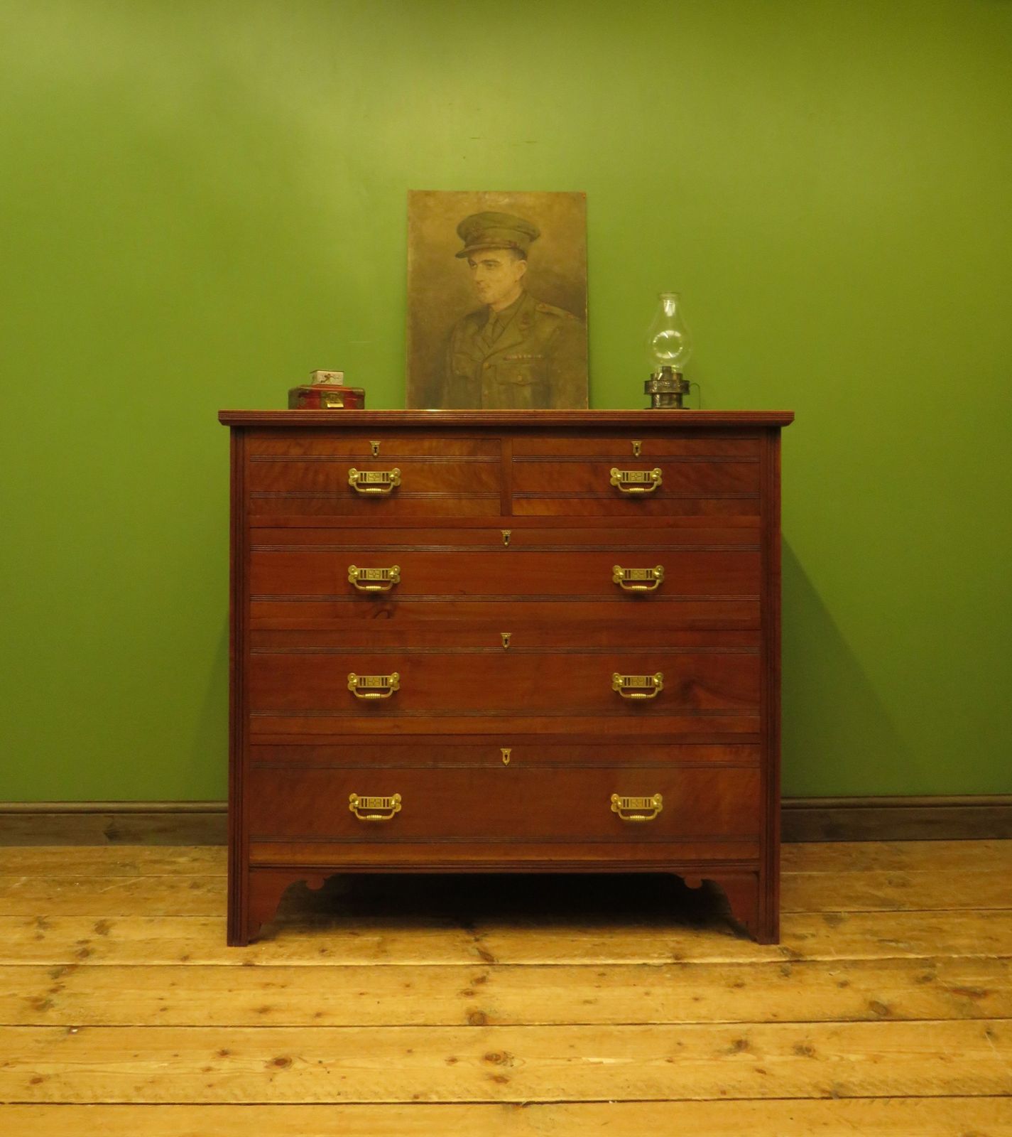 Restored Edwardian Chest Of Drawers