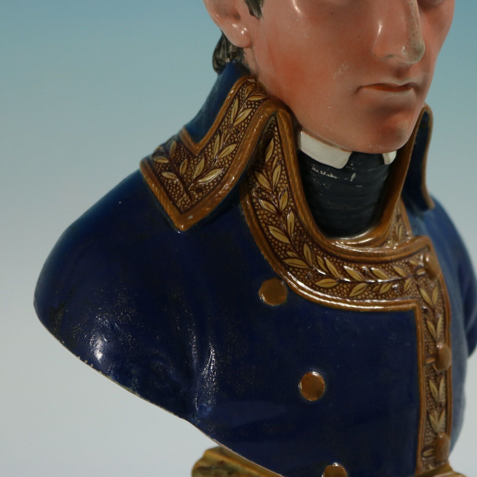 photo vintage Enoch Wood Staffordshire Bust Of Napoleon Bonaparte