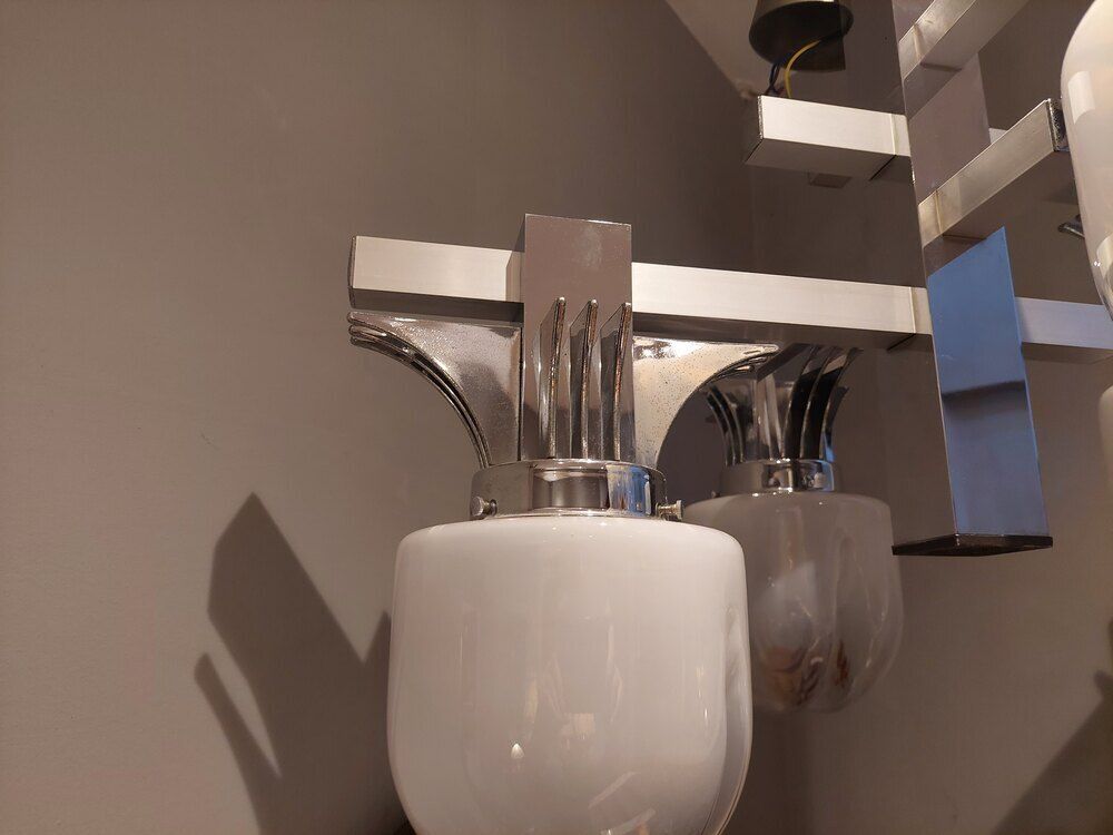Retro 60's Italian Ceiling Light Fitting photo Lighting