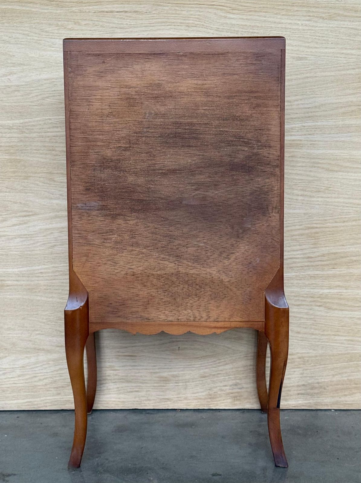 photo buy Paire de tables de chevet françaises, étagère haute et quatre tiroirs bas