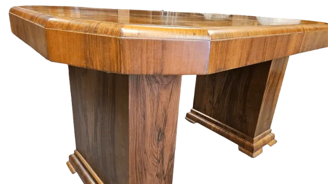 2650.0 Art Deco Extendable Dining Table photo