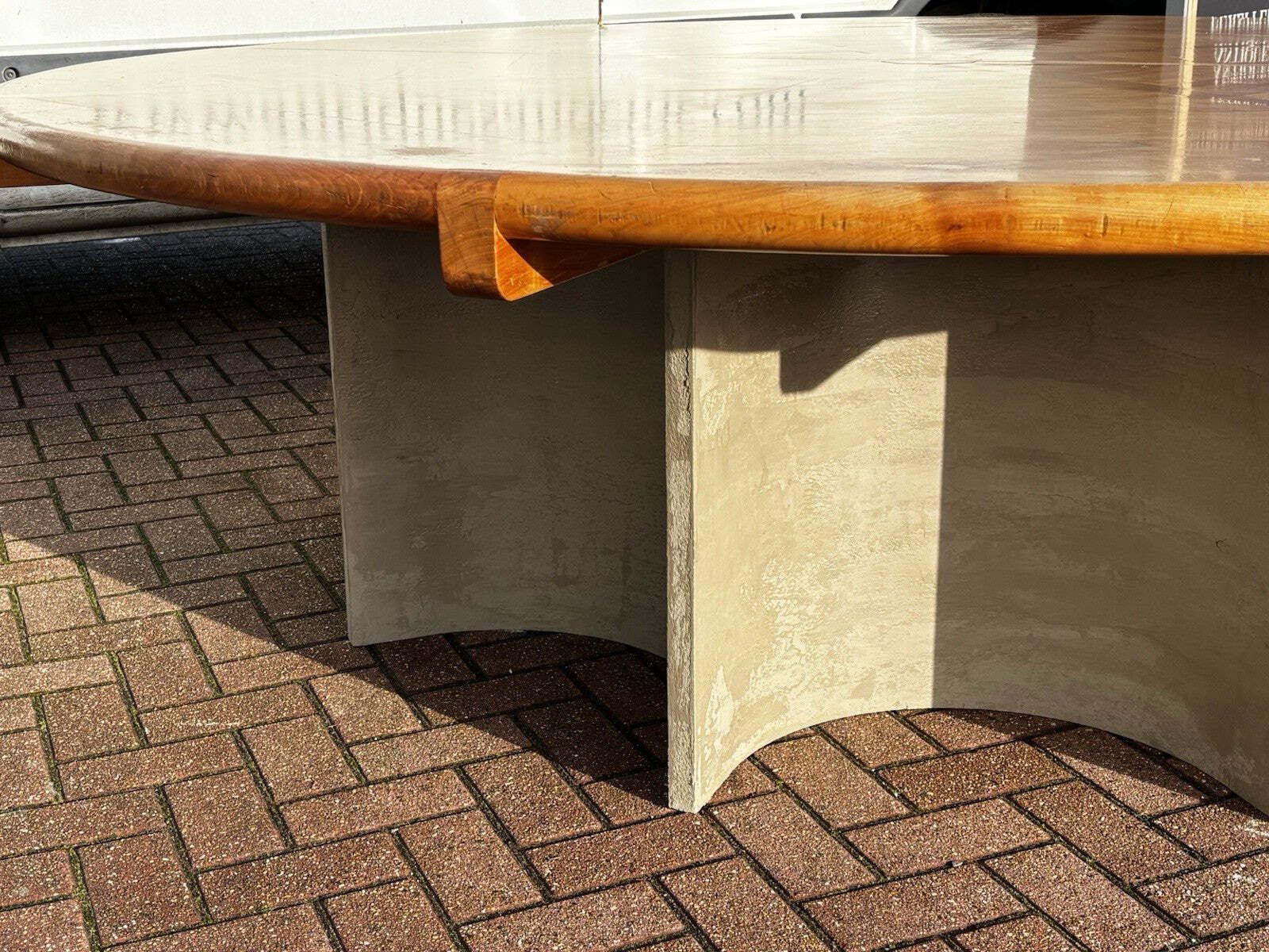 Furniture Mid Century Dining Table. Fabulous Quality, Seats 8 But Could Seat 10 12 photo