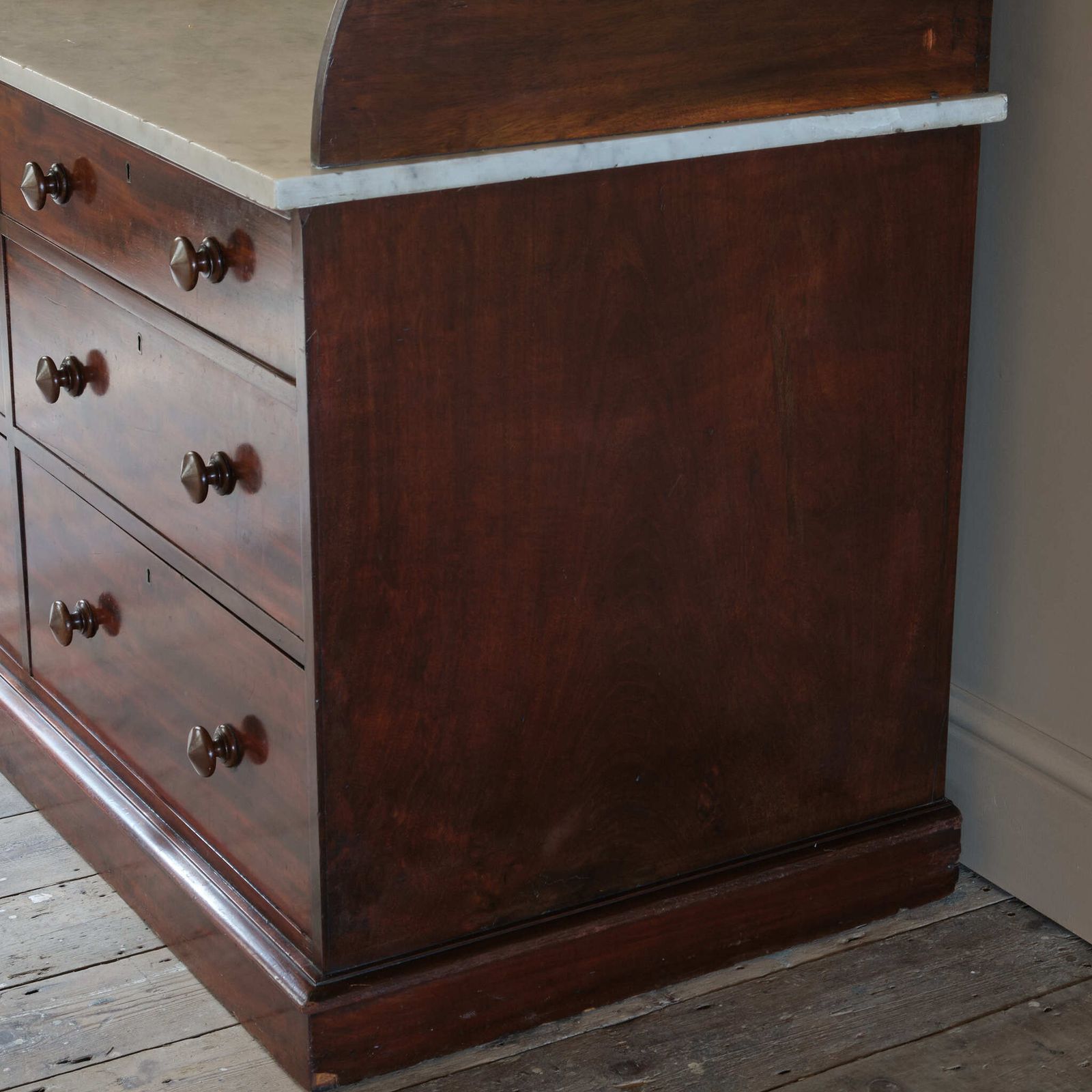 Mid 19th Century Mahogany Washstand Chest Of Drawers photo 2600.0