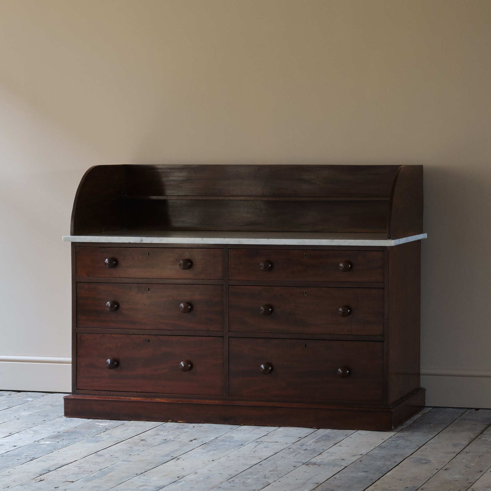 photo furniture Mid 19th Century Mahogany Washstand Chest Of Drawers