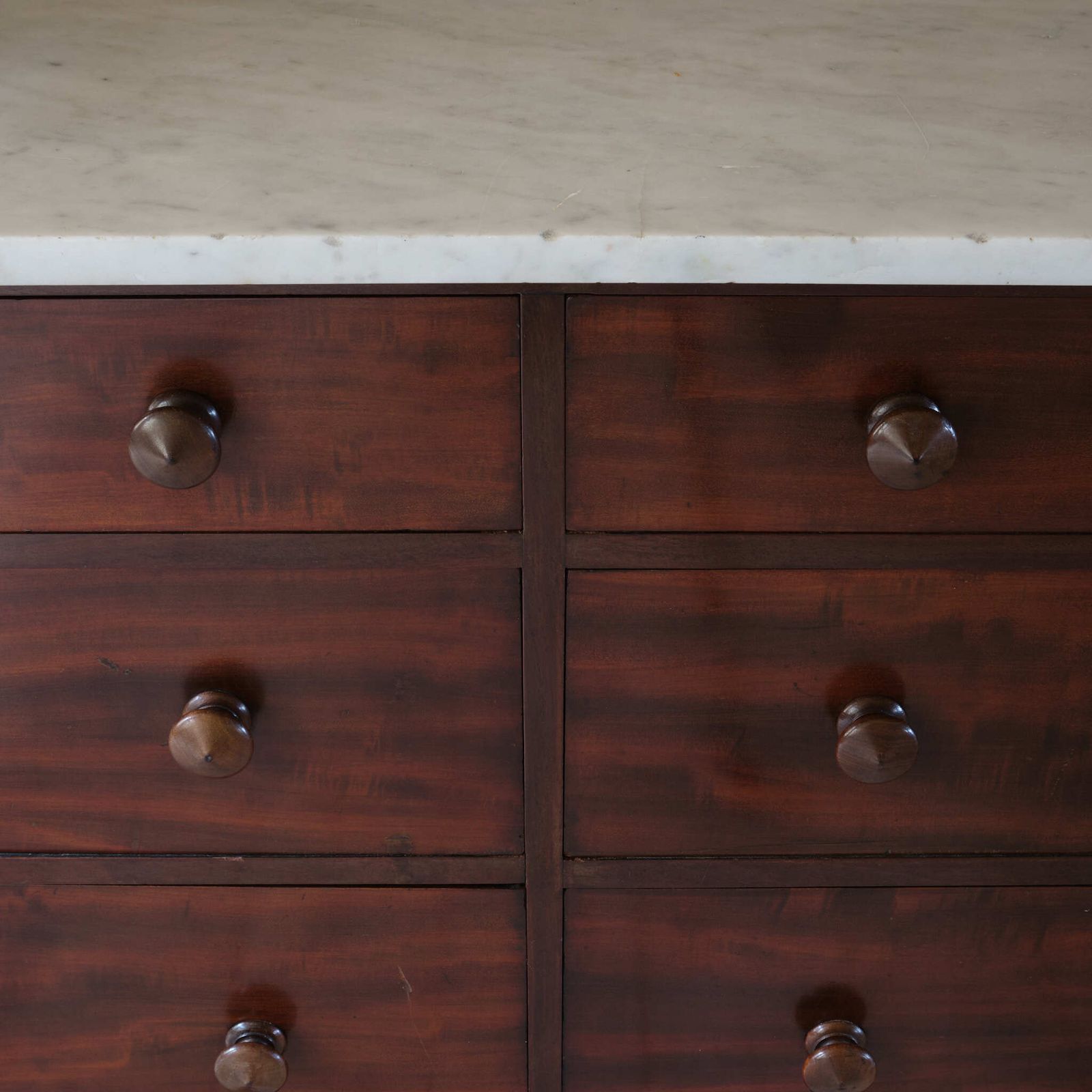 Furniture Mid 19th Century Mahogany Washstand Chest Of Drawers photo