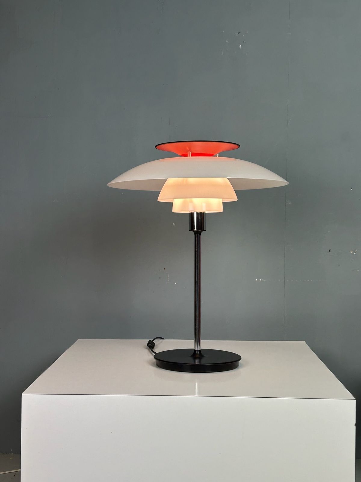 Ph 80 Table Lamp For Poul Henningsen By Louis Poulsen, 1970 photo furniture
