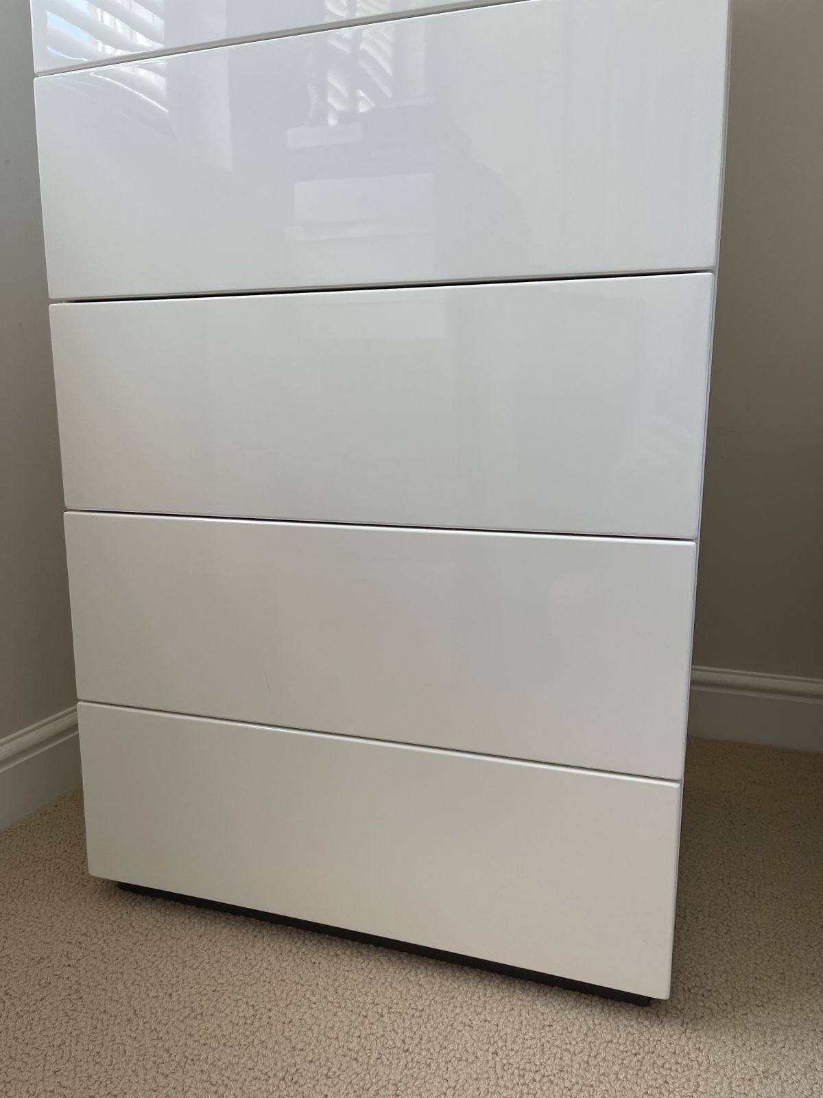 Rolf Fransson Abstracta Arctic Cabinet White Gloss photo buy