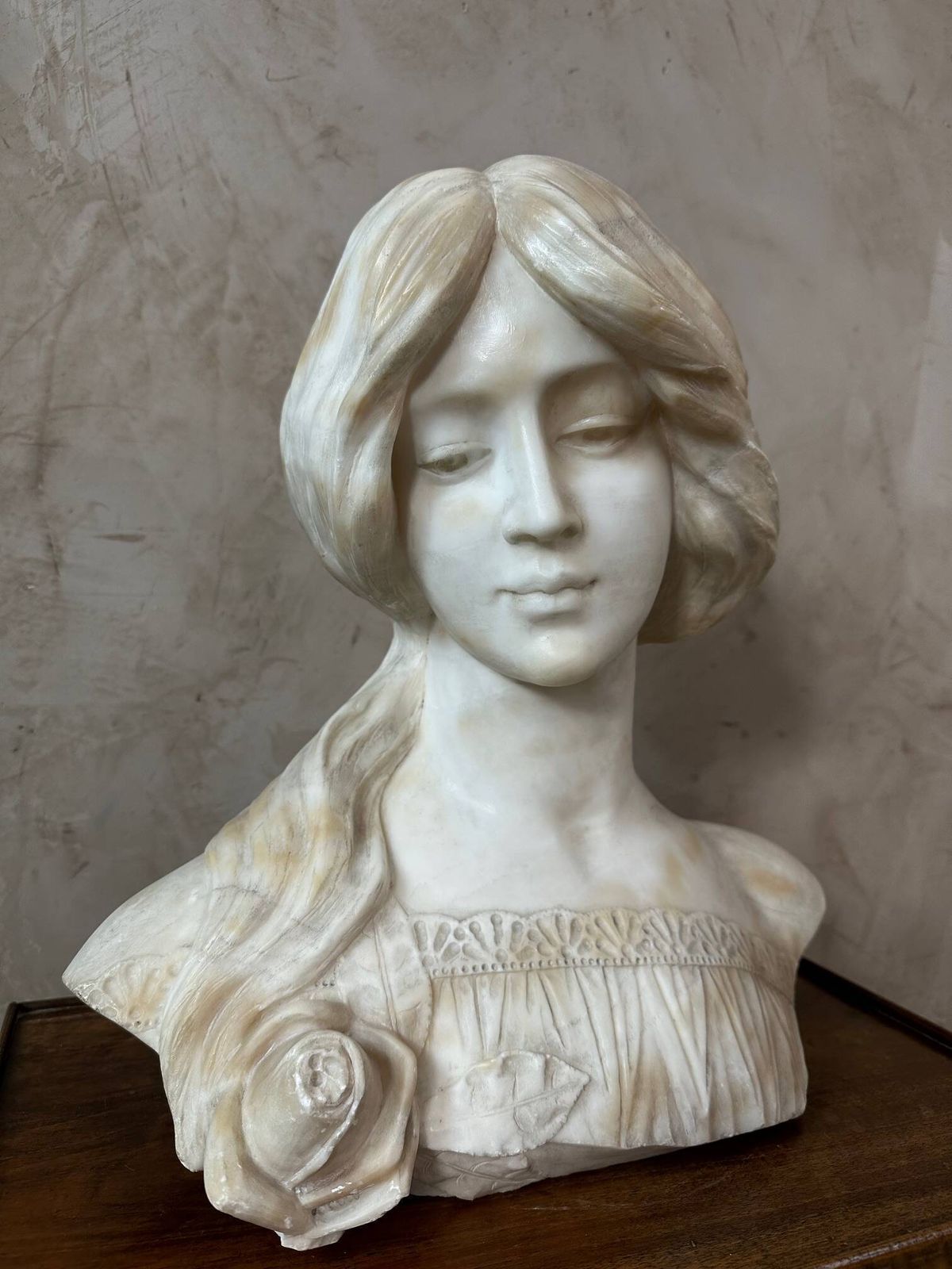 Page 1 Of 17 Marble Bust Of A Woman photo for sale