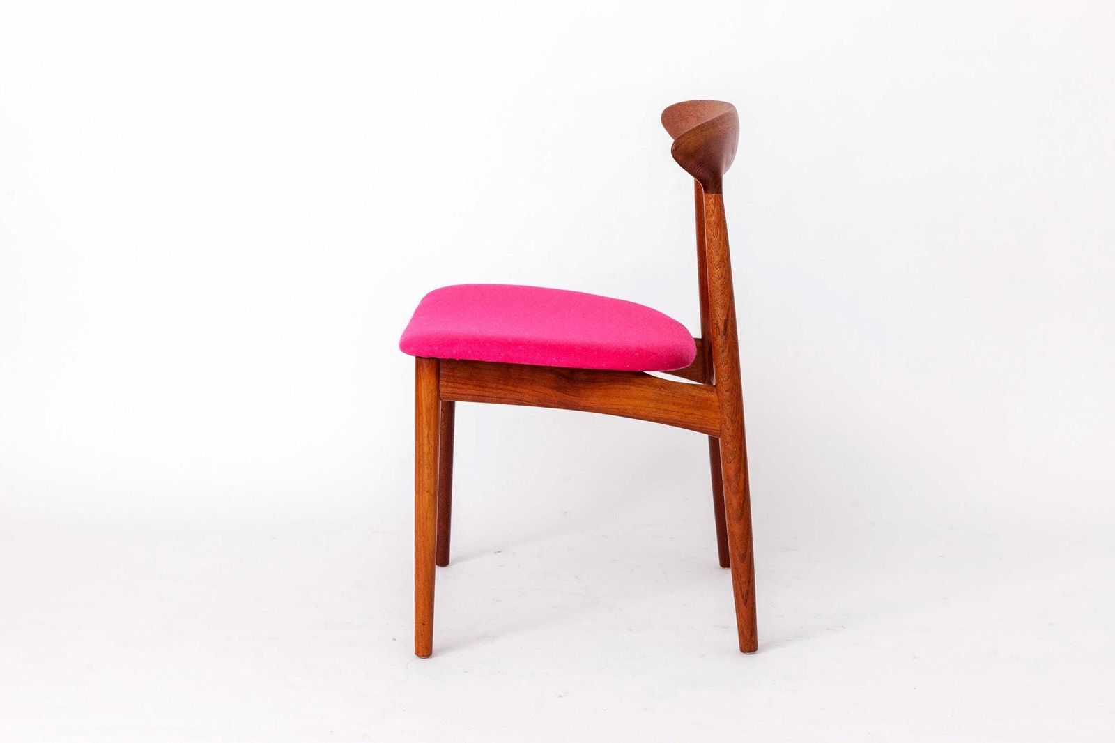 1950s Kurt østervig Teak Chair – Danish Design, Refurbished   Repaired photo 365.0