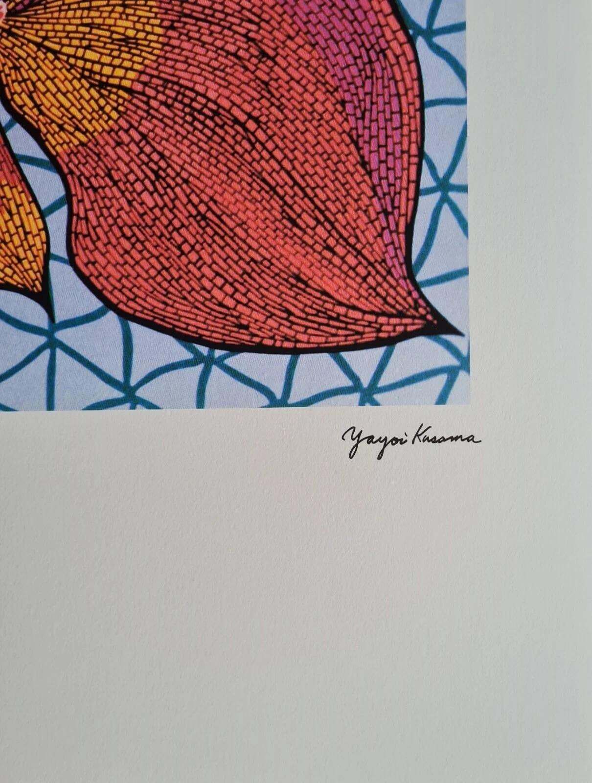 After Yayoi Kusama, Goldfish, Lithograph, 1990s photo furniture