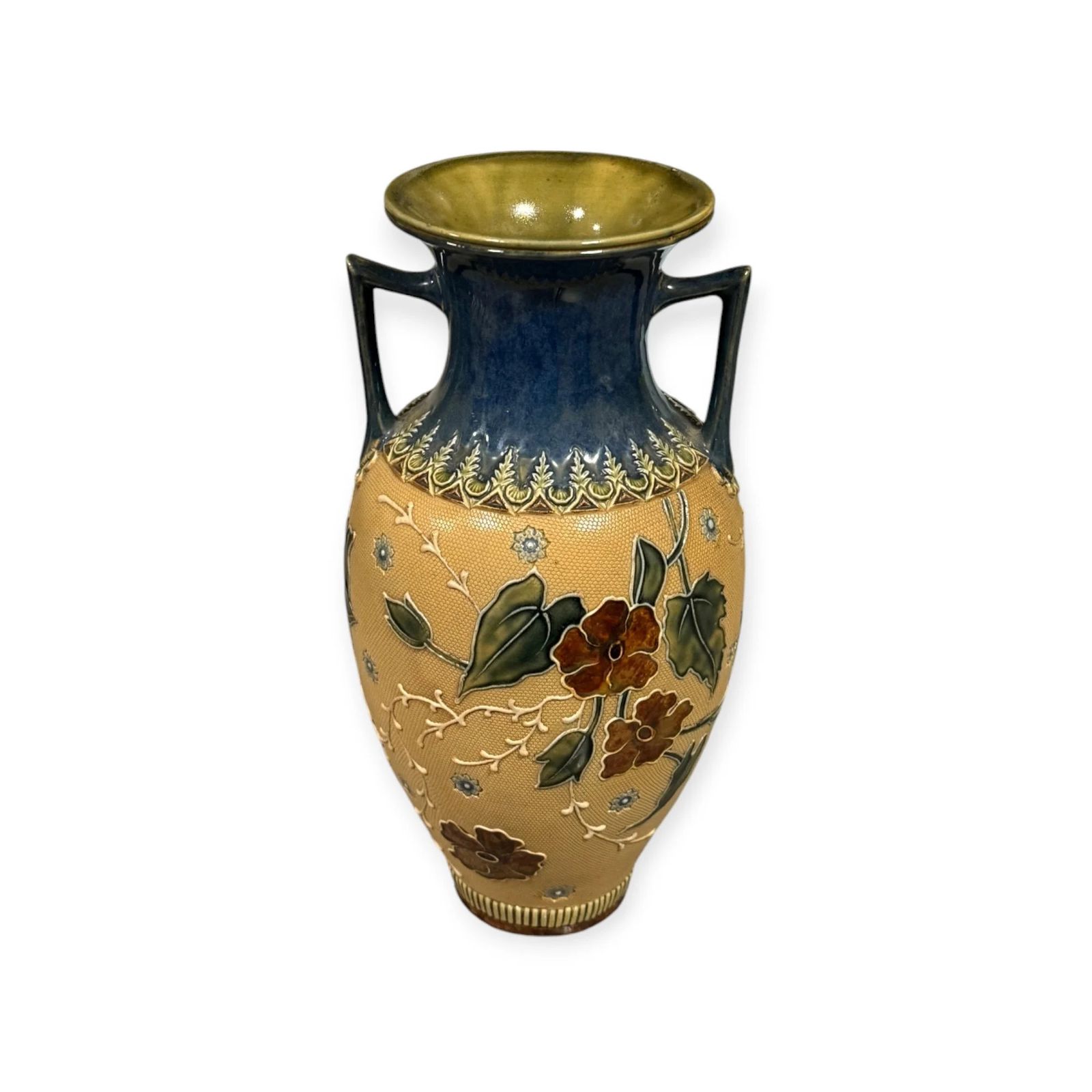 Royal Doulton Lambeth Slater’s Patent Vase – Art Union Of London