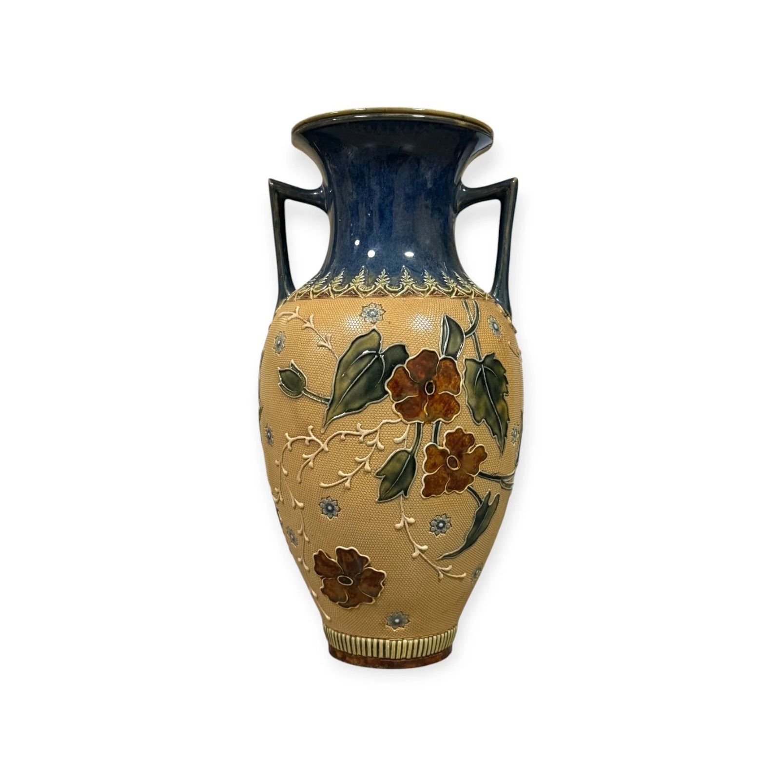 Royal Doulton Lambeth Slater’s Patent Vase – Art Union Of London photo furniture