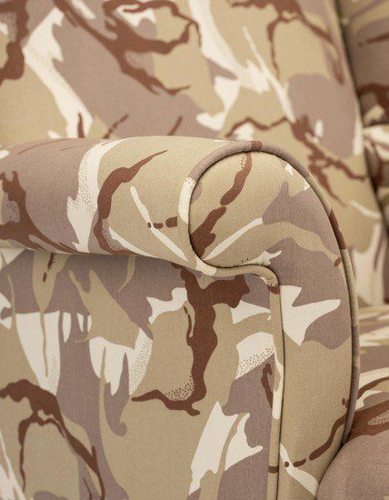 The Army Desert Camouflage Wing Chair. photo buy