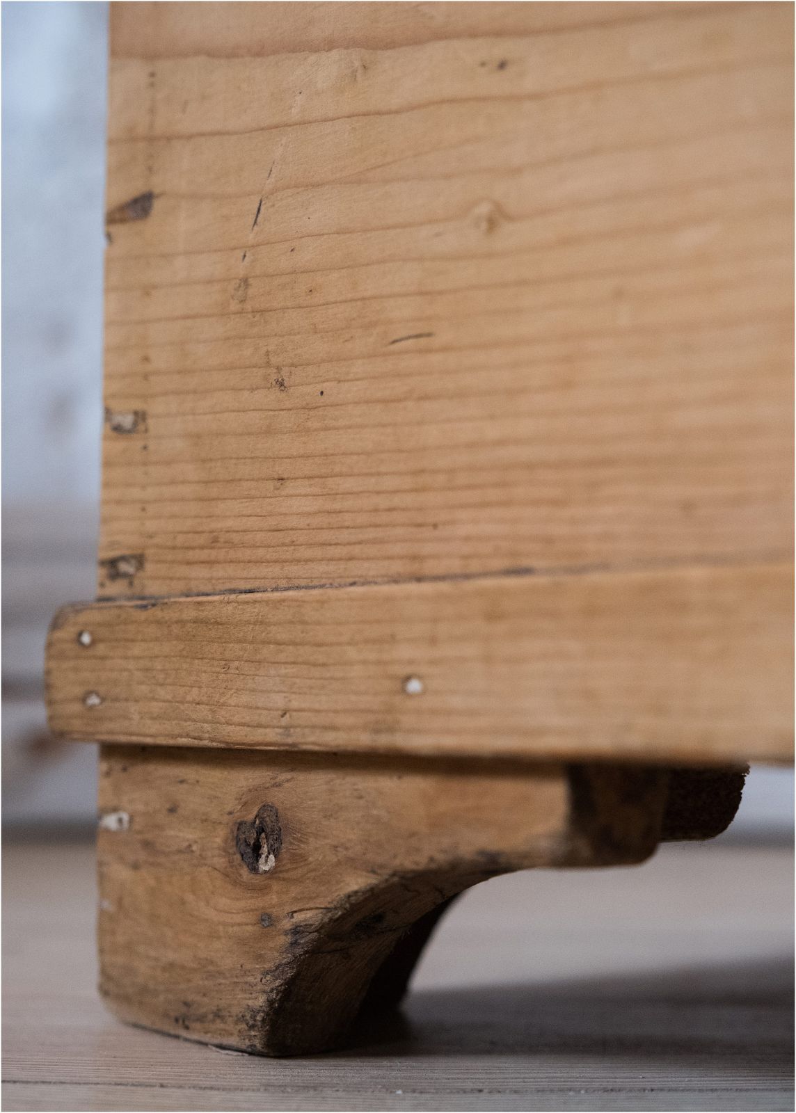 Victorian Stripped Pine Blanket Box (923) photo vinterior