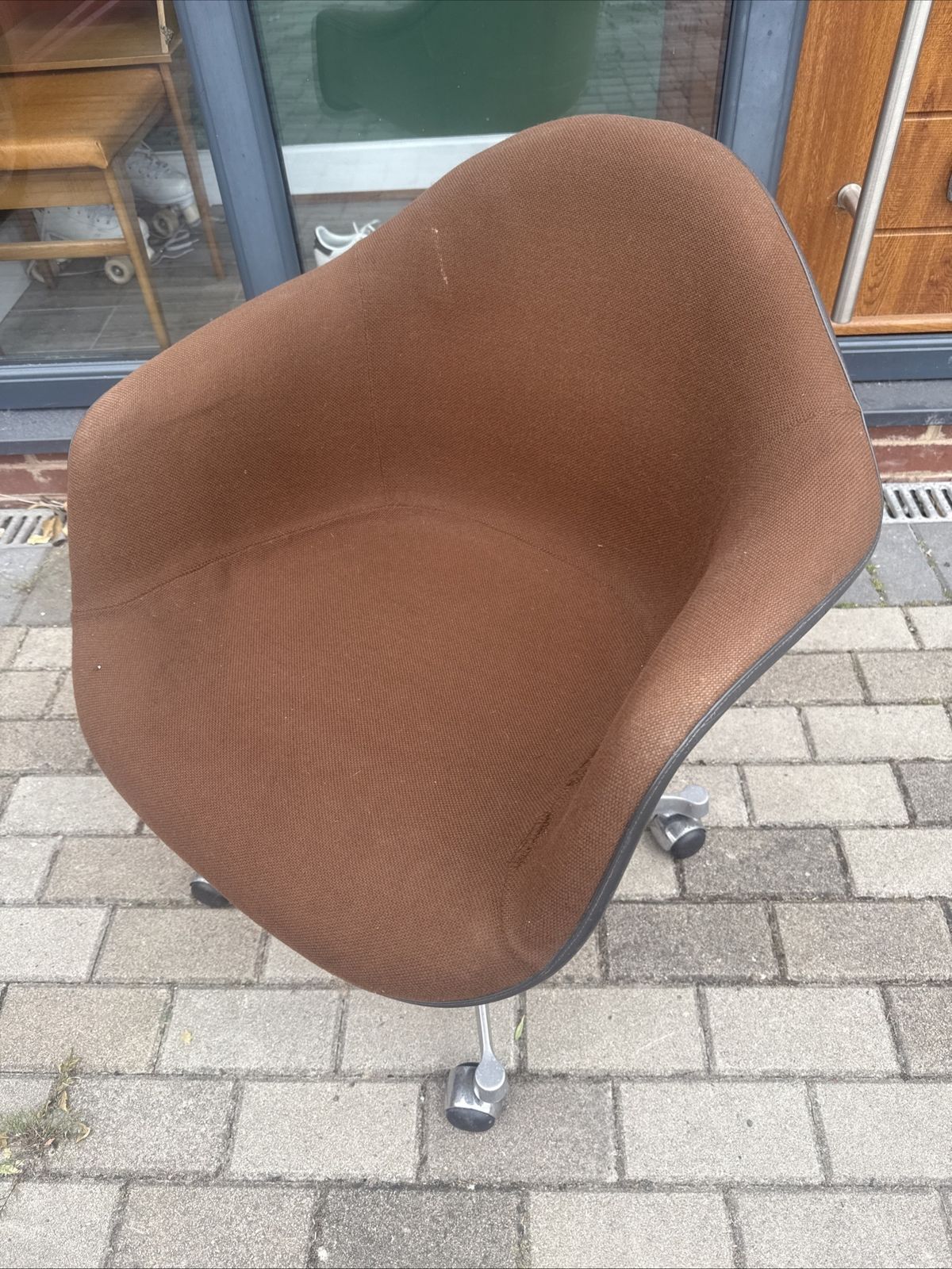 Charles & Ray Eames (Herman Miller) Pacc Moulded Fibreglass Armchair
