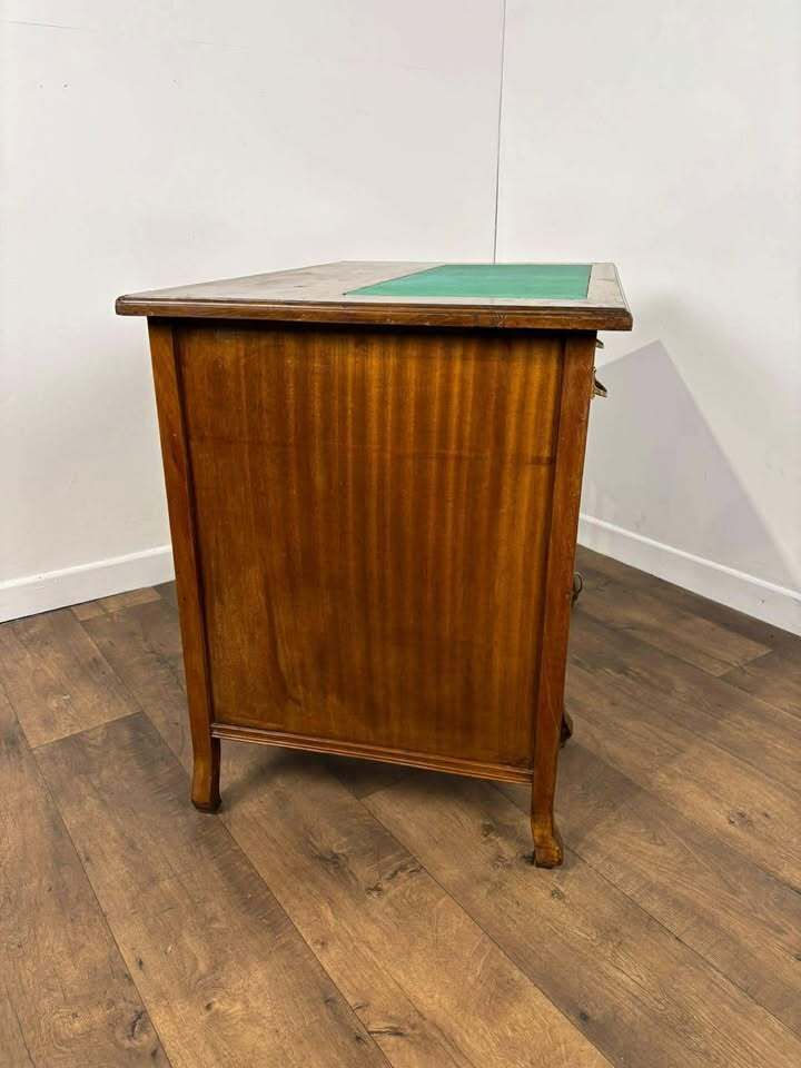 Art Nouveau Mahogany Kneehole Desk photo furniture