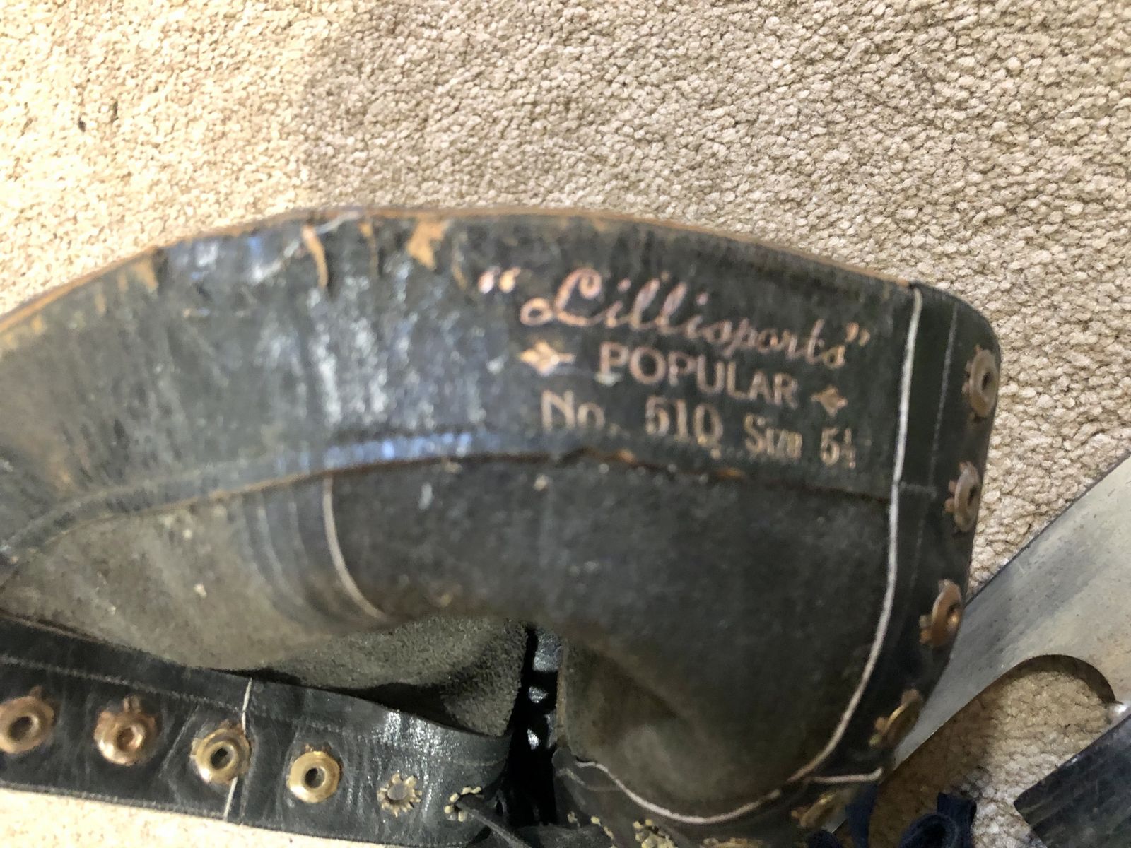 Home Decor Pair Of Vintage Ice Skates For Decorations photo