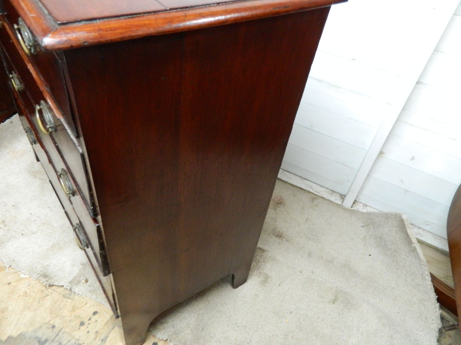 photo vintage Victorian Mahogany Chest Of Drawers