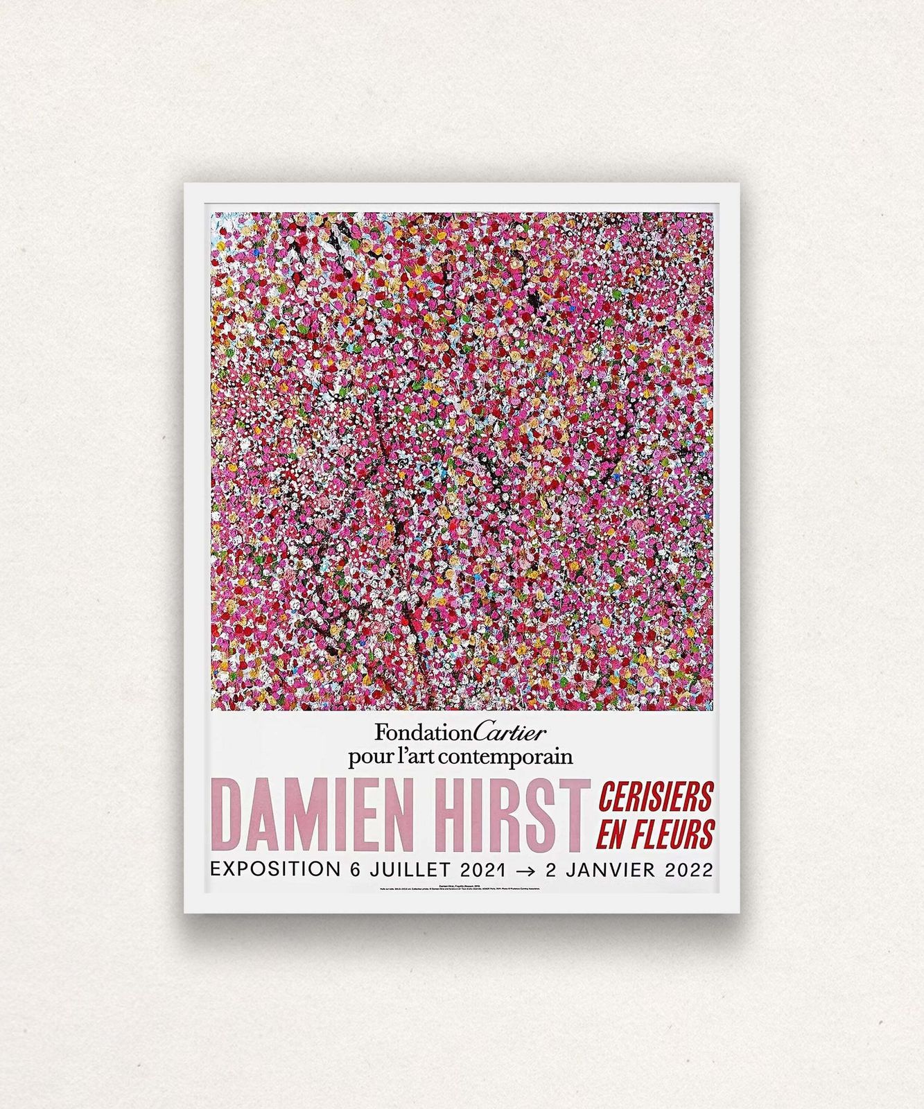Damien Hirst, Cherry Blossoms Poster 2, 2021 photo for sale