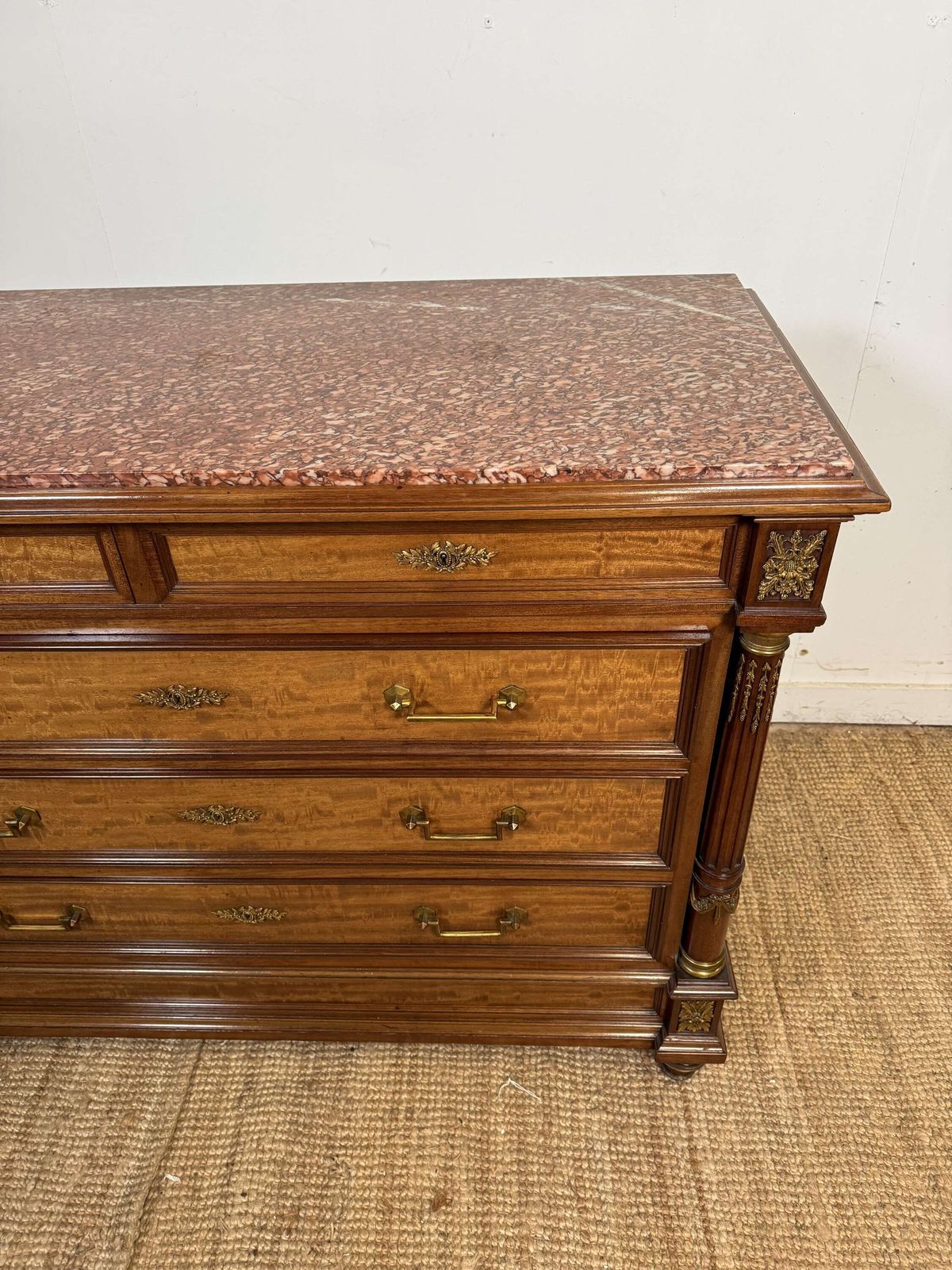 19th Century Mahogany Commode / Chest Of Drawers “ Mon Krieger “ photo furniture