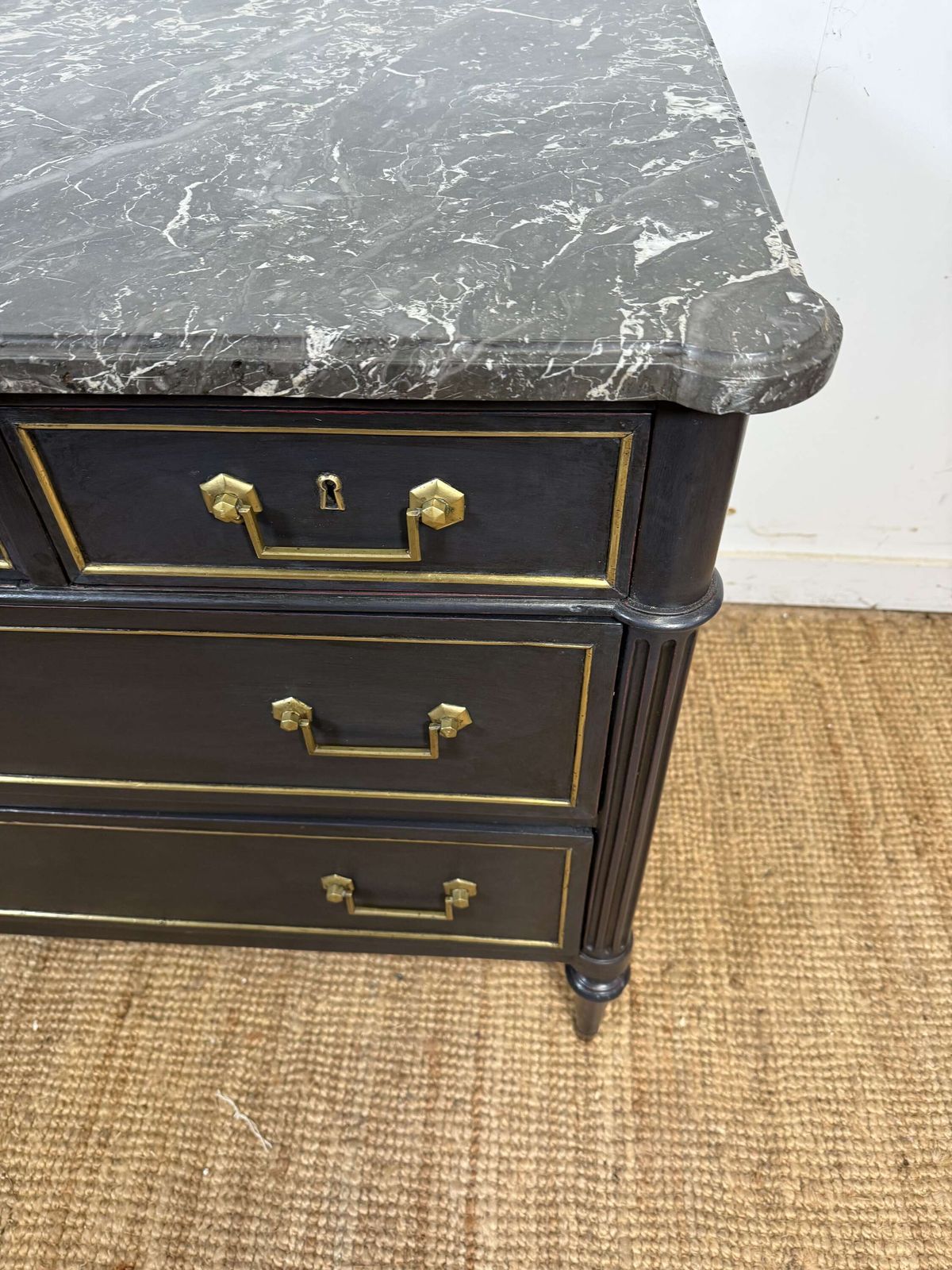 Early 19th Century Louis XVI Style Painted Commode / Chest Of Drawers photo for sale