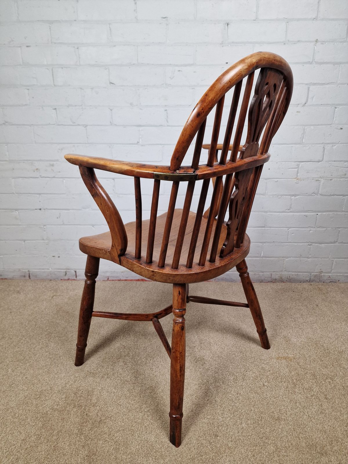 Early 19th Century Windsor Chair   Nottinghamshire photo vinterior