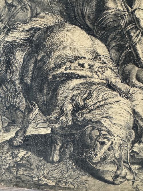 After Rubens Late 17th Century Old Master Drawing Pen And Ink photo for sale