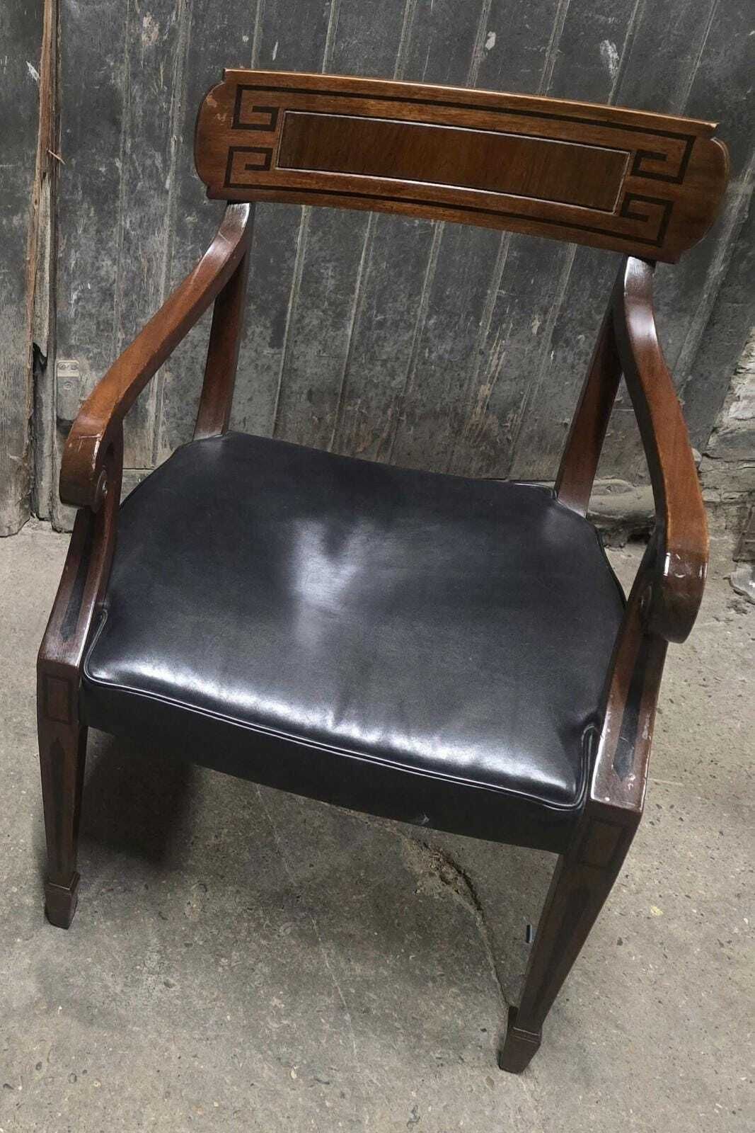 Antique Regency Mahogany Armchair Bedroom Chair Desk Chair photo furniture