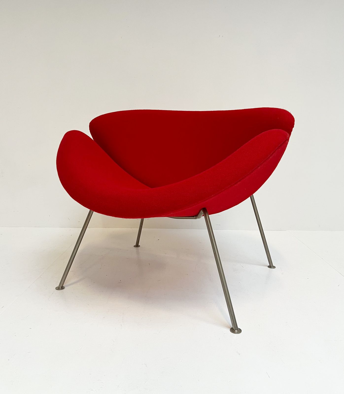 Reupholstered Orange Slice Armchair By Pierre Paulin For Artifort, 1960s photo furniture