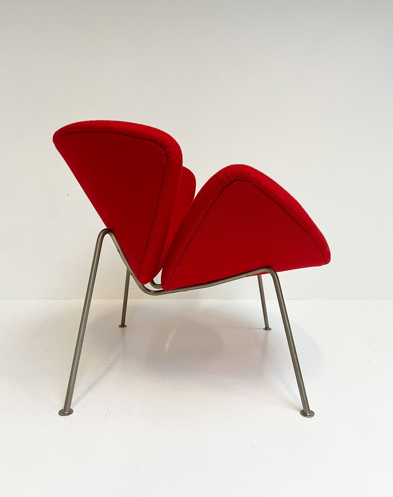 photo furniture Reupholstered Orange Slice Armchair By Pierre Paulin For Artifort, 1960s