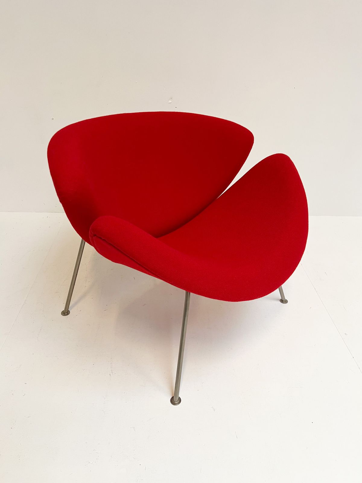 photo vinterior Reupholstered Orange Slice Armchair By Pierre Paulin For Artifort, 1960s