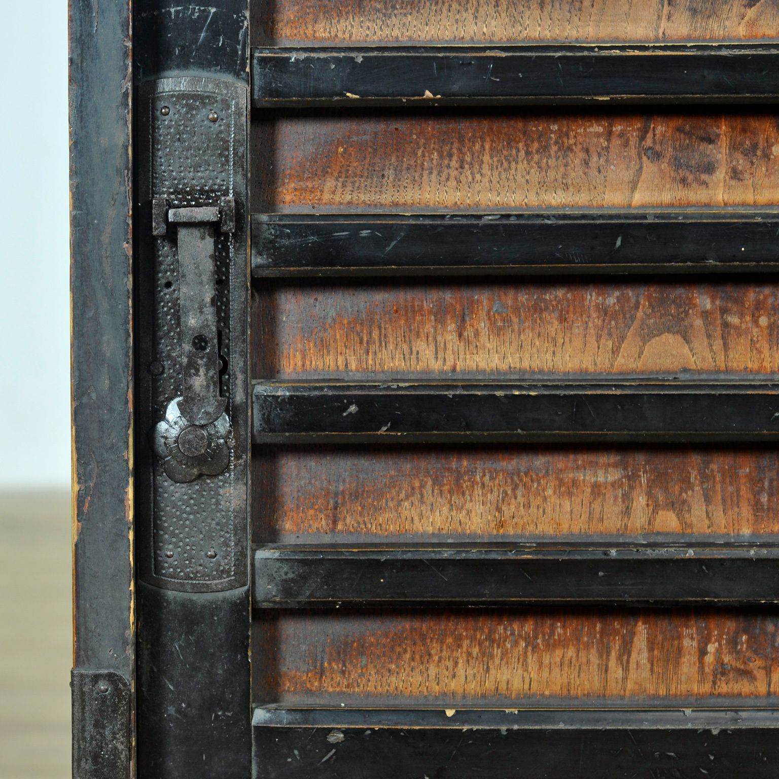 Japanese Tansu Chest Of Drawers, Circa 1890 photo vintage