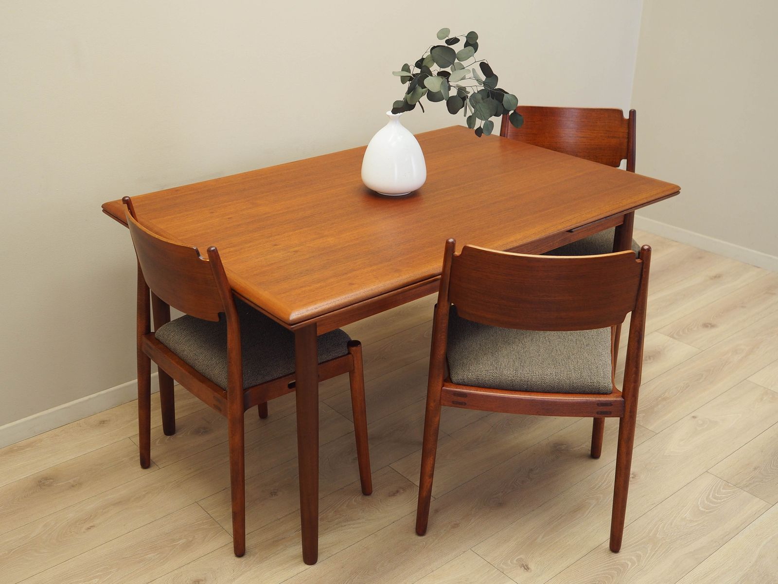 Teakhouten Tafel, Deens Design, Jaren 1970, Productie: Denemarken photo Meubels