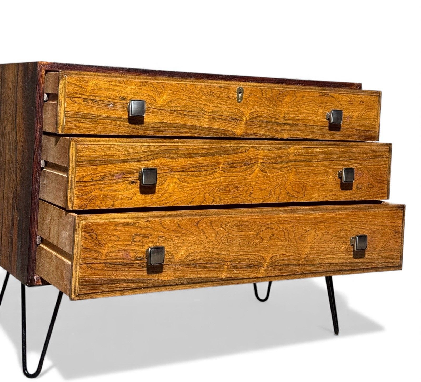 Paul Cadovious Rosewood Chest Of Drawers Mid Century Retro C1960s Hairpin Legs photo furniture