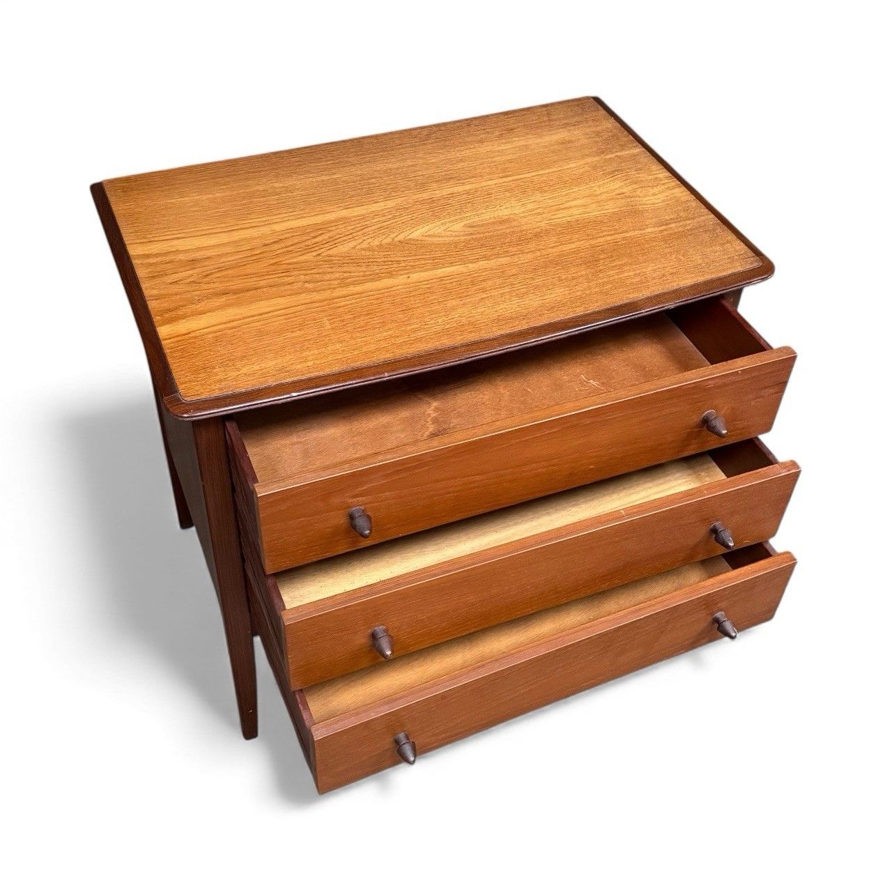 Younger Teak And Afromosia Chest Of Drawers Mid Century C1960s Acorn Handle photo 295.0