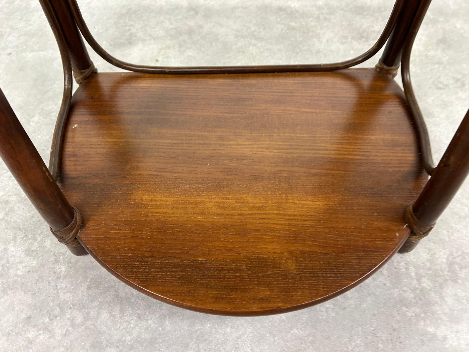 568.0 Mid Century Modern Bamboo Side Table By Gervasoni photo