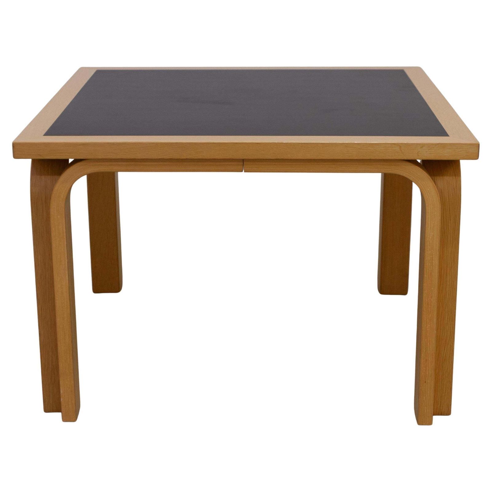 Danish Oak And Black Botium Lounge Table By Magnus Olesen, 1970s.