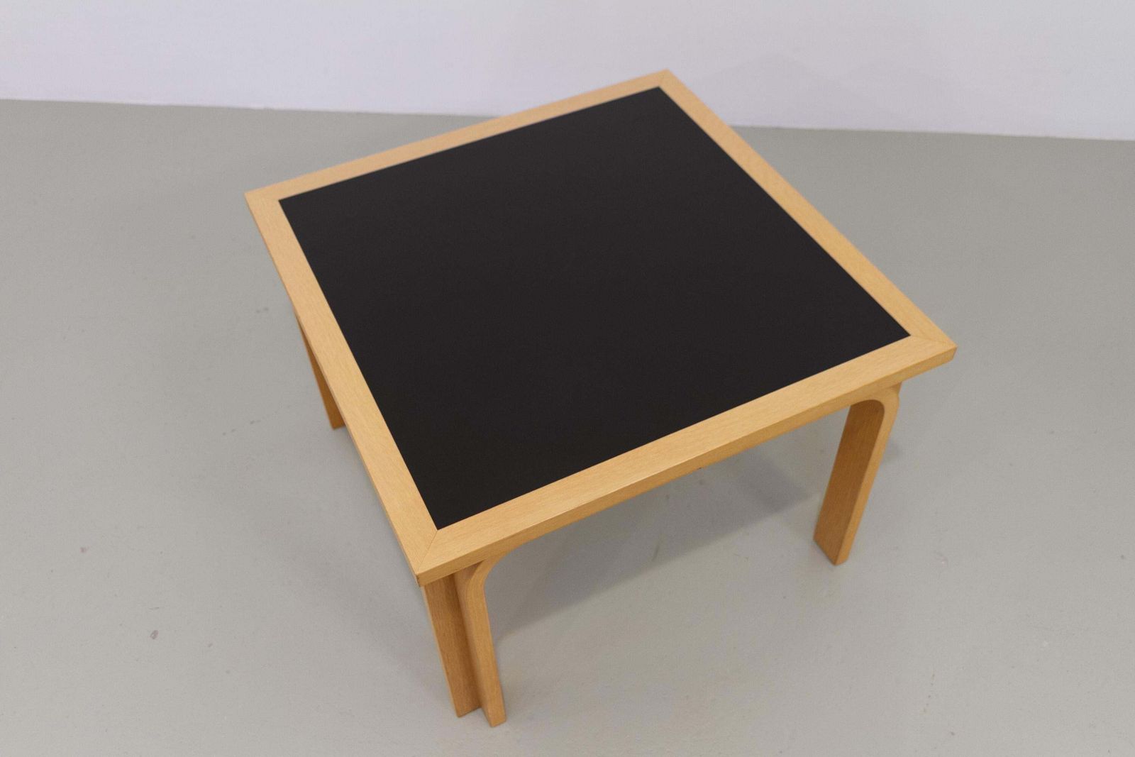 Danish Oak And Black Botium Lounge Table By Magnus Olesen, 1970s. photo vinterior