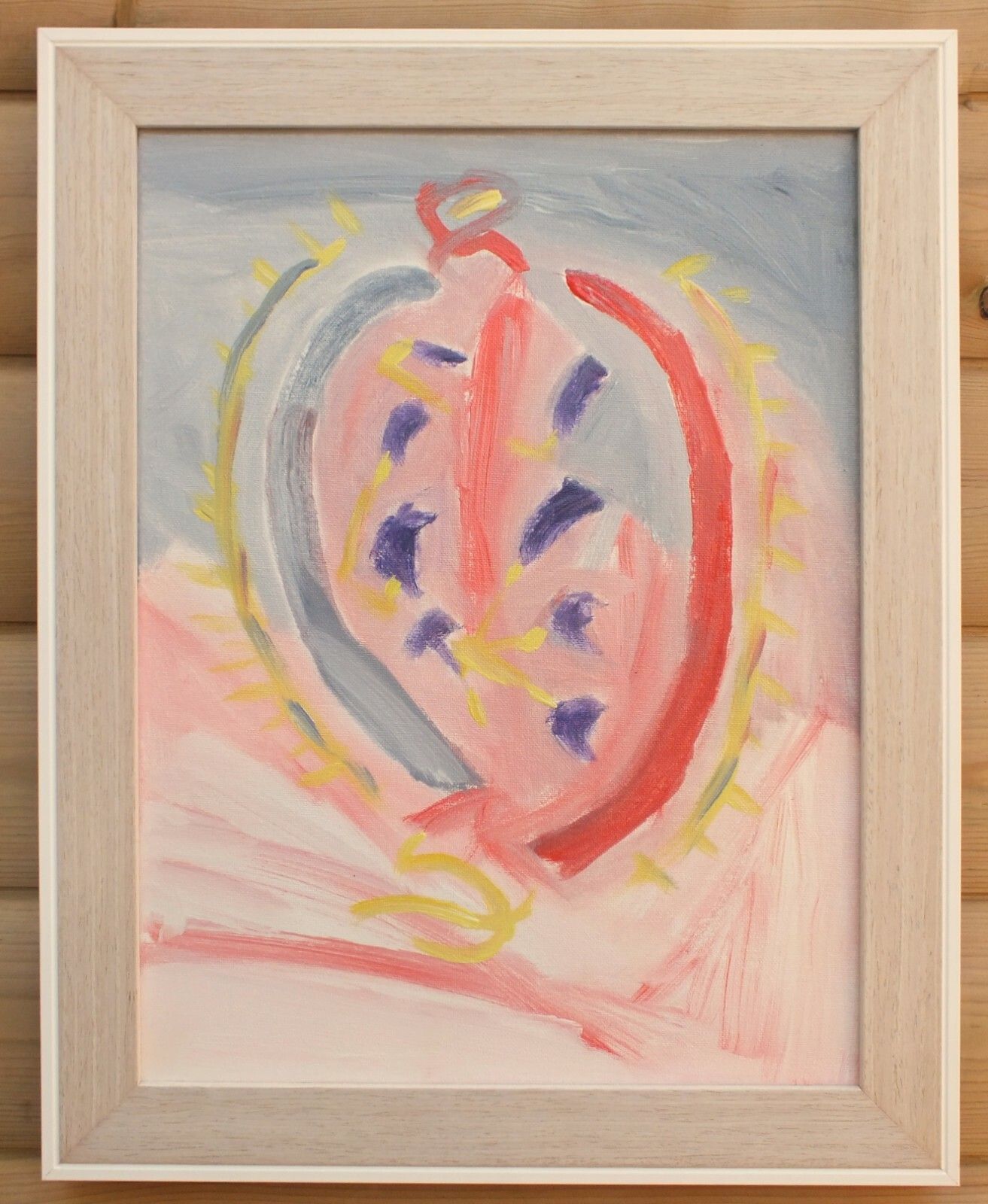 Original Light Language Abstract Painting This Heart Of Mine Framed Fraser Lucas